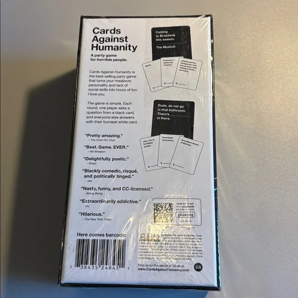 Cards Against Humanity Party Game for horrible people - Picture 3 of 4